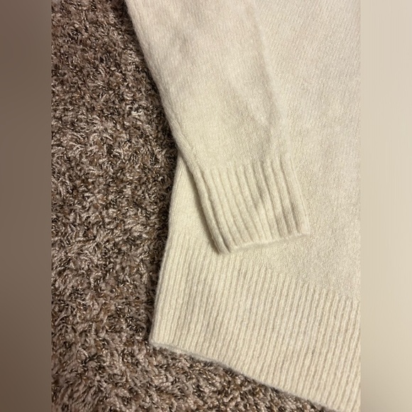 NWT Madewell Dillon Pullover Mock Turtleneck in Cream - Picture 7 of 8